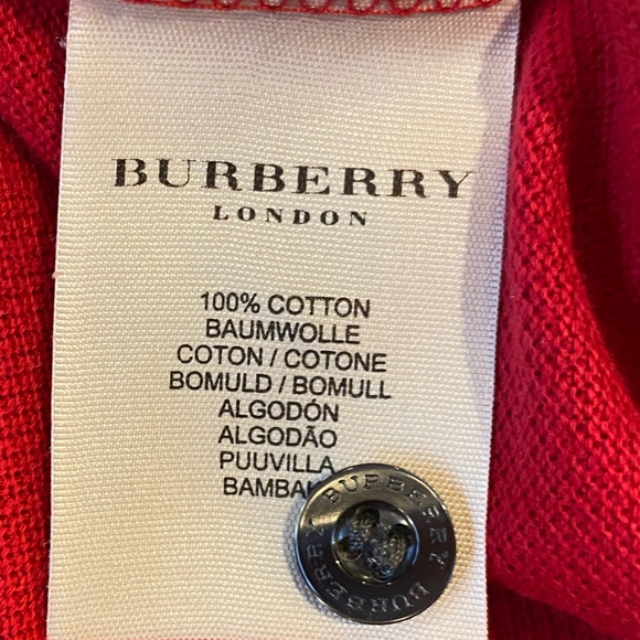 Classic Burberry Polo or Golf shirt - Picture 6 of 6
